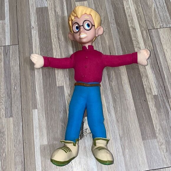 90s doll vintage toys Applause The Pagemaster Richard Tyler Doll Vinyl Head euc - Picture 1 of 7